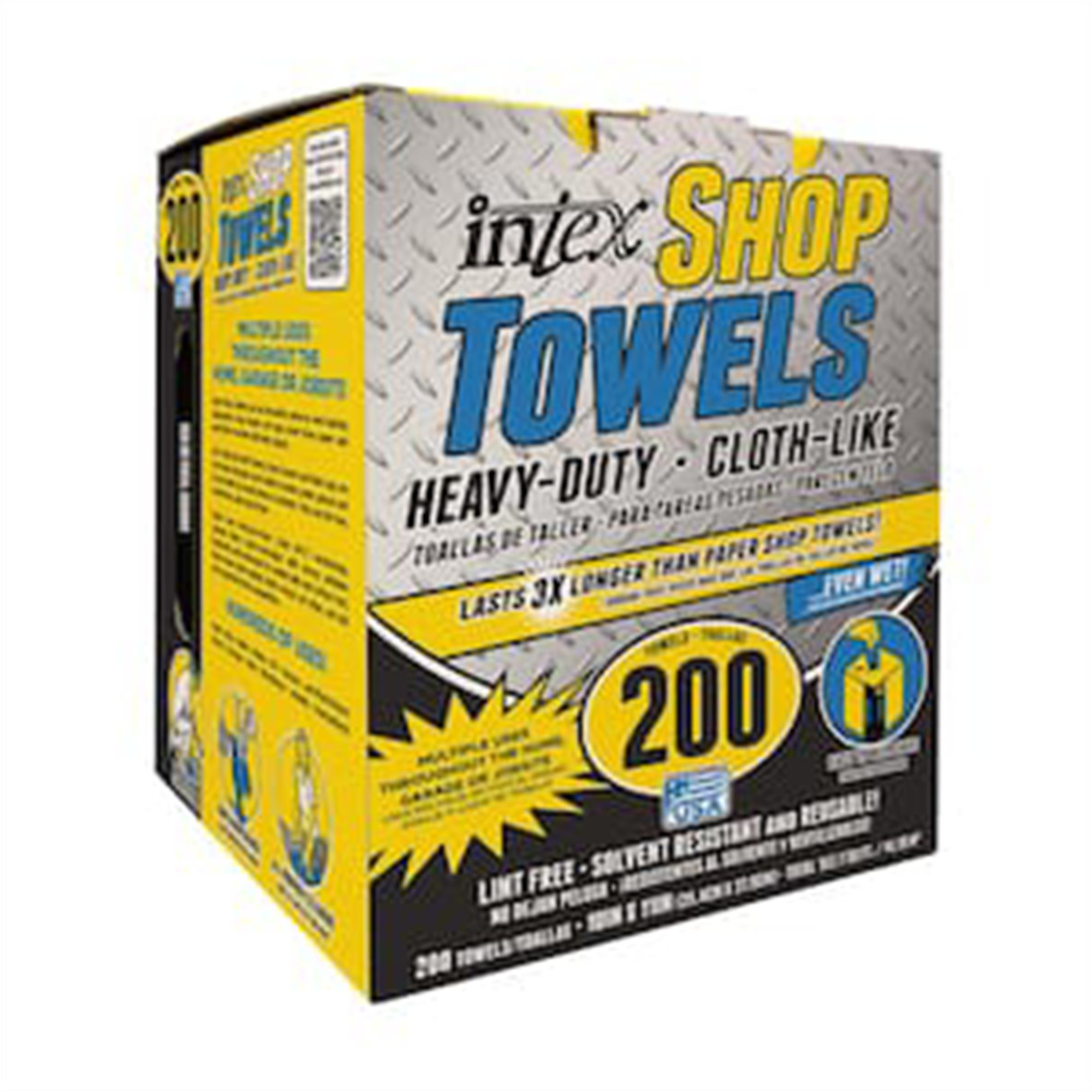 Intex Super Duty Home Shop Towels — 250 Pcs, Model# ITXNW-00553-250